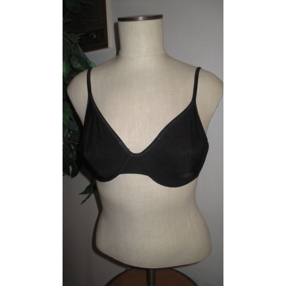 Vintage sheer stretch Calvin Klein Underwire Stretch cup bra 90s 36C